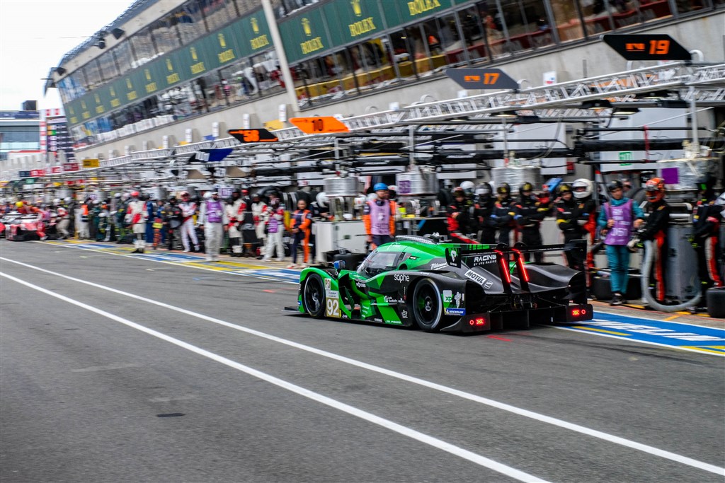 Godkendt debut på Le Mans for Sebastian Bach.
(Foto: Niklas Majgaard/Boxengasse.dk)